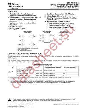 SN74AUC1G06DBVR datasheet  